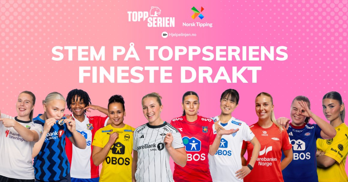 Toppseriens fineste drakt skal kåres