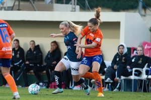 Det er duket for en ny duell mellom AaFK Fortuna og Viking denne runden. Her fra treningskampen på La Manga. Foto: Alexander Larsen