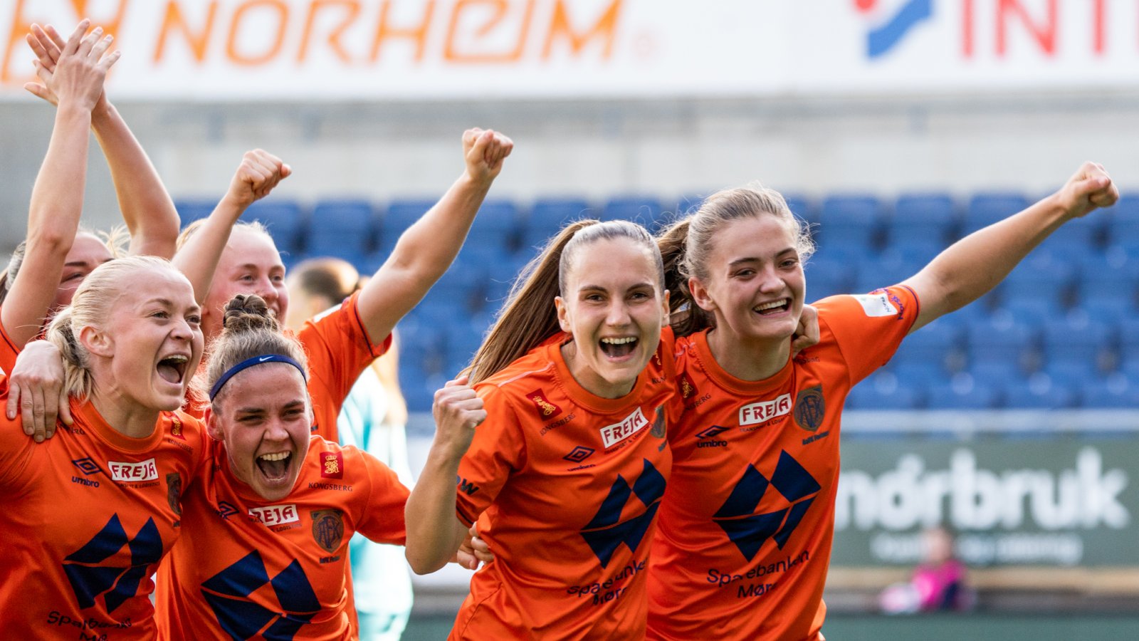 Får AaFK Fortuna mer å juble under toppkampen mot Bodø/Glimt? Foto: Kristian Moe