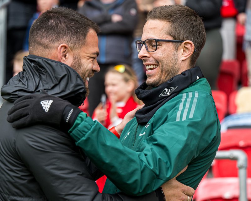 SMIL: Robin Shroot kunne smile bredt i møtet med Atletico Madrid. Foto: Bildbyrån