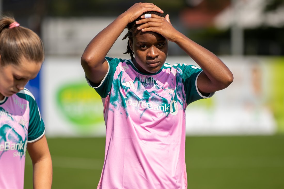 MÅLFORM: Joshualyn Reeves har funnet målformen de siste ukene. Kan hun fortsette mot Aalesund? Foto: Odd Sindre Tonning / TFK