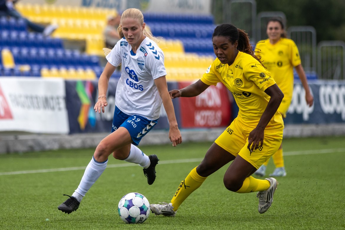 Kolbotn og Bodø/Glimt. Foto: Odd Sindre Tonning / TFK