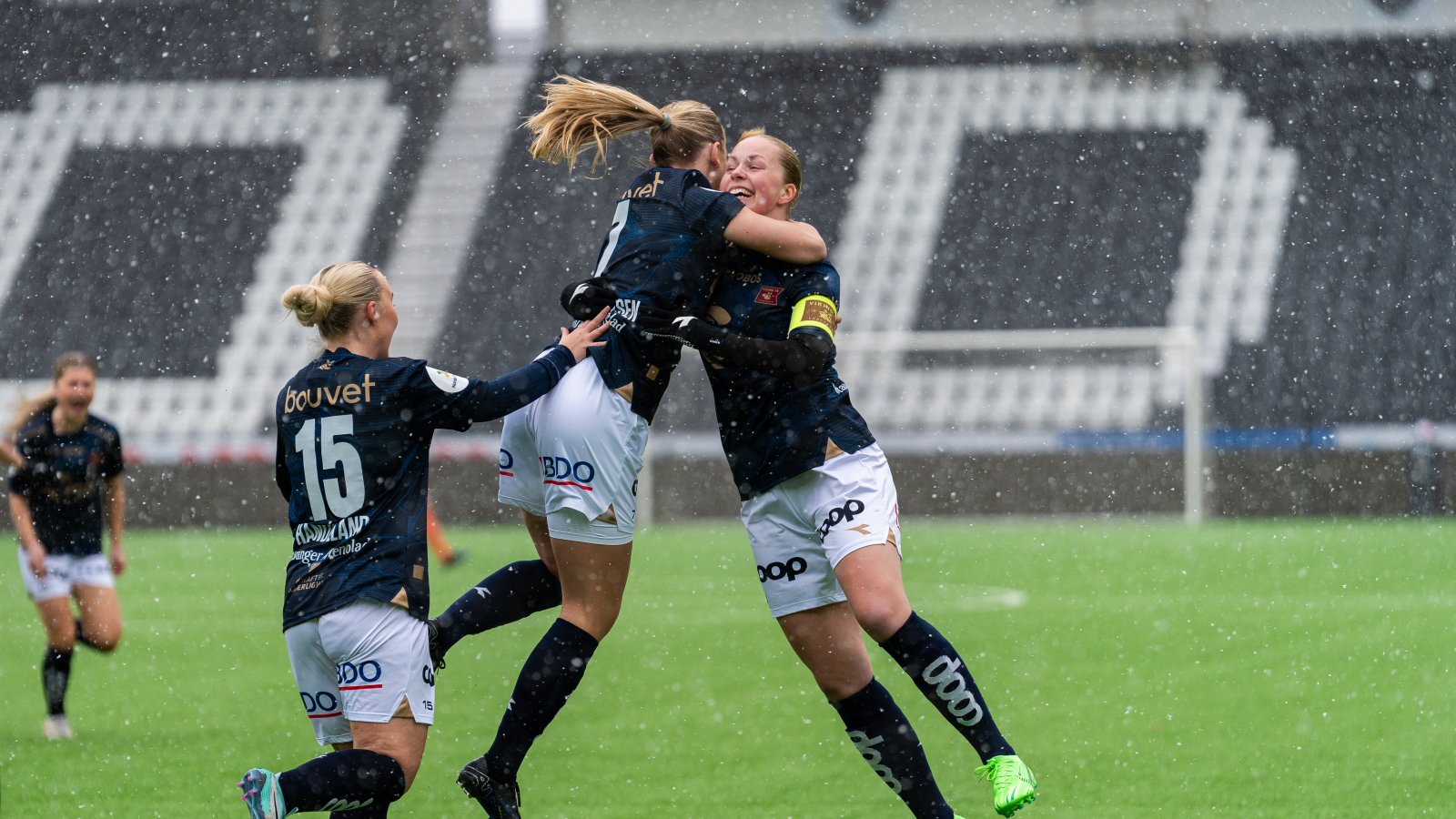 Viking åpnet sesongen med å ta deres aller første seier i 1. divisjon noensinne. Foto: Alexander Larsen